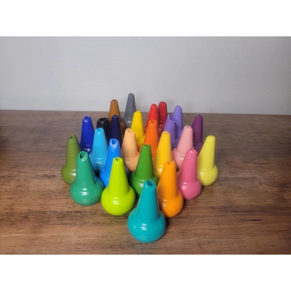 Finger CRAYON Stacking For Toddler. Used But Good Condition. - Picture 1 of 7
